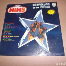 Dischi in vinile: GRUPO NINS (LP) ESTRELLAS DE LOS NIÑOS AÑO 1981 – ENCARTE INTERIOR CON LETRAS