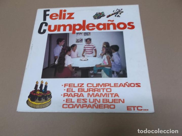 Discos de vinilo: FELIZ CUMPLEA&Ntilde;OS (LP) VARIOS INTERPRETES A&Ntilde;O 1990 - Foto 1