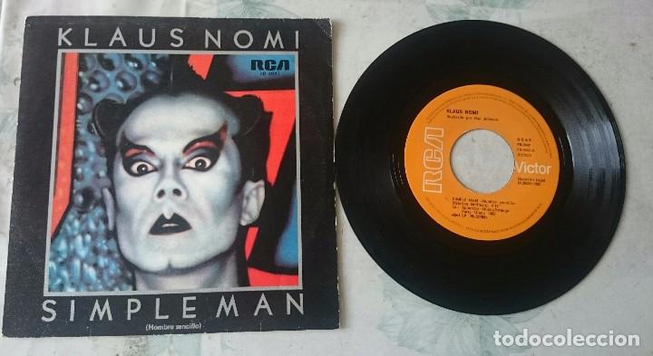 Discos de vinilo: Klaus Nomi: Simple man / Death (Rca 1982) - Foto 1
