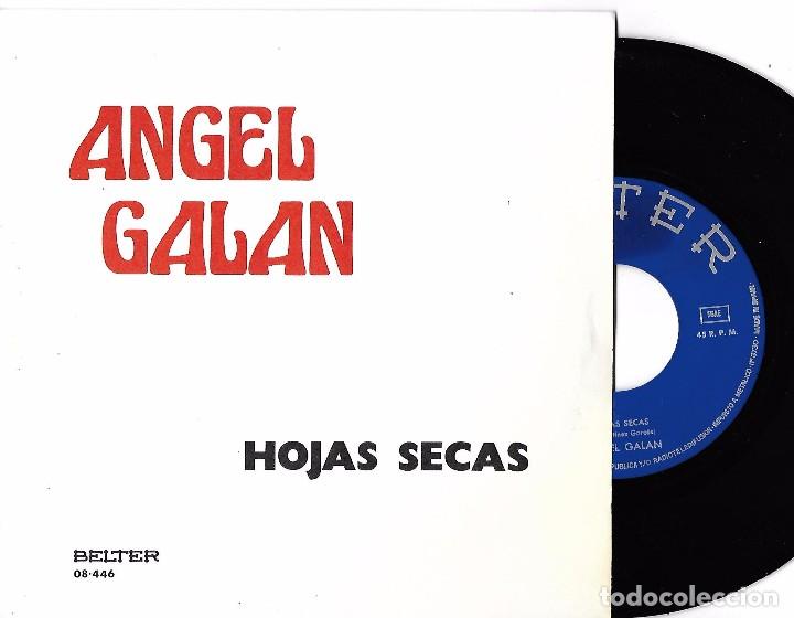 Discos de vinil: &Aacute;NGEL GAL&Aacute;N: HOJAS SECAS / HABLAR DE AMOR