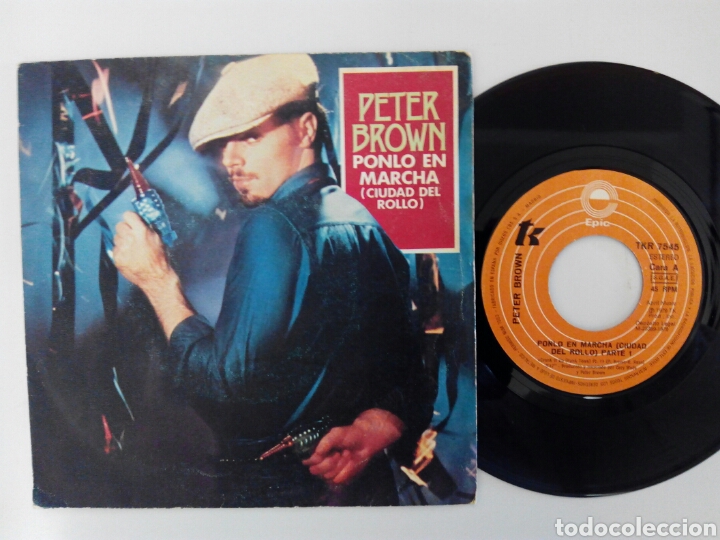 Discos de vinilo: Peter Brown 1979 Crank It Up - Foto 1