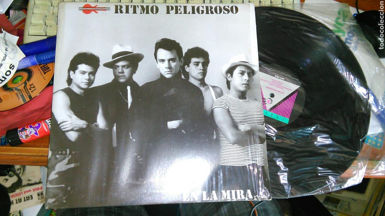Vinyl records: Ritmo peligroso lp en la mira.mexico 1985