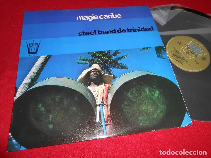 Disques de vinyle: STEEL BAND DE TRINIDAD MAGIA CARIBE LP 1981 ARION EDICION ESPA&ntilde;OLA SPAIN