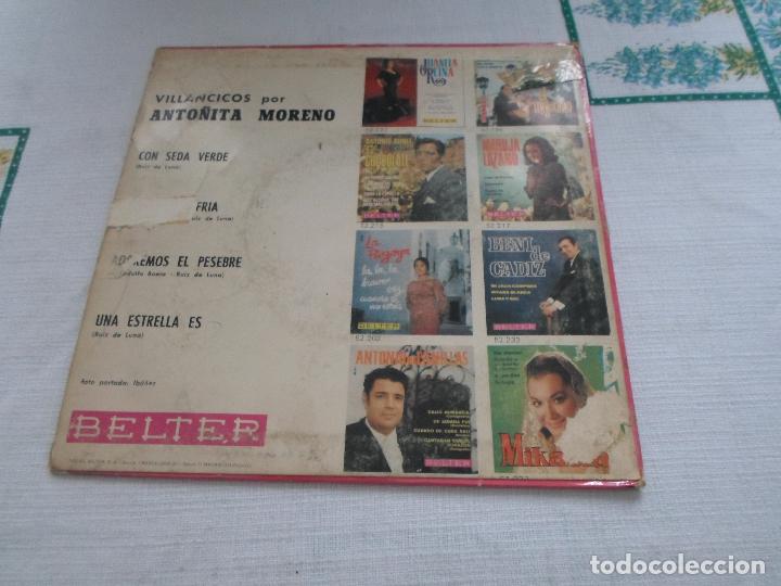 Discos de vinilo: ANTO&Ntilde;ITA MORENO VILLANCICOS - Foto 2