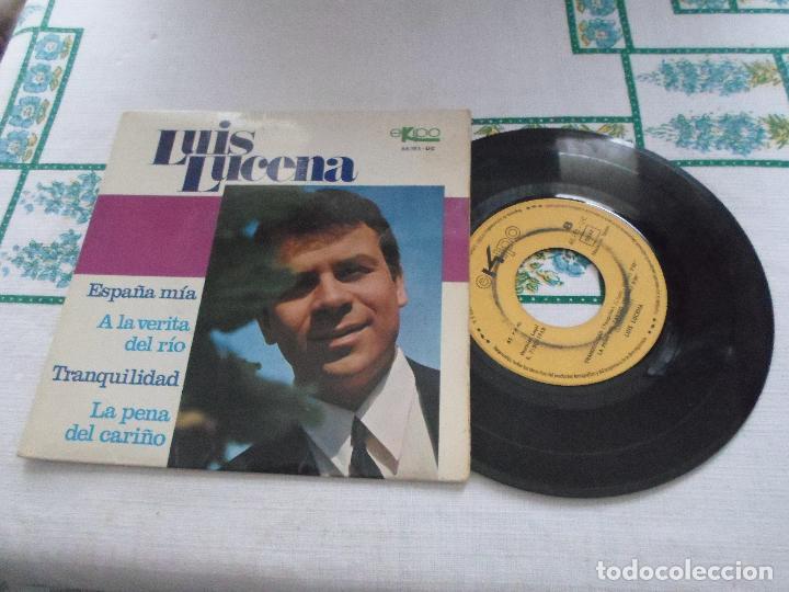 Discos de vinilo: LUIS LUCENA ESPA&Ntilde;A MIA - Foto 1
