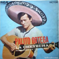 Discos de vinilo: PALITO ORTEGA ''LA CHEVECHA'' SINGLE DE VINILO DE 7'' DEL AÑO 1969. Lote 77931693