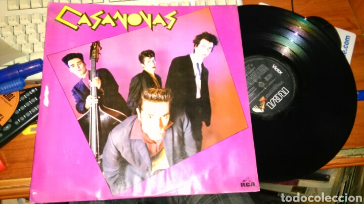 Vinyl records: Casanovas lp rockabilly de Argentina 1986