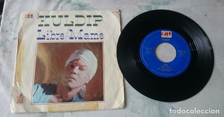 Discos de vinilo: Kuldip: Libre / Mame (HISPAVOX 1967) - Foto 1