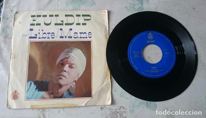 Discos de vinilo: Kuldip: Libre / Mame (HISPAVOX 1967) - Foto 2