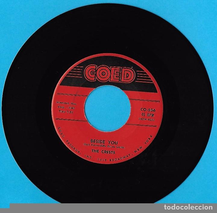 Discos de vinilo: CRESTS, THE: 16 CANDLES / BESIDE YOU - Foto 1