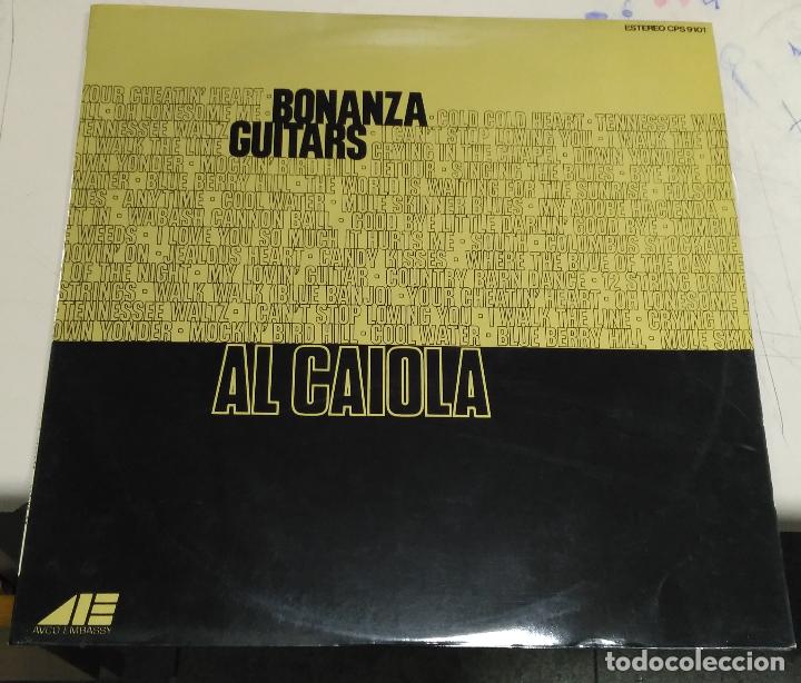 Dischi in vinile: LP. BONANZA GUITARS. AL CAIOLA. NEW YORK. 1971