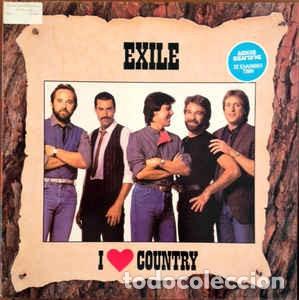 Discos de vinilo: EXILE - I LOVE COUNTRY LP - Foto 1