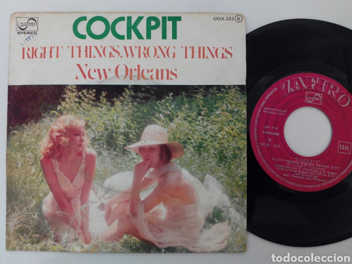 Discos de vinilo: COCKPIT 1977 Right things, wrong things - Foto 1