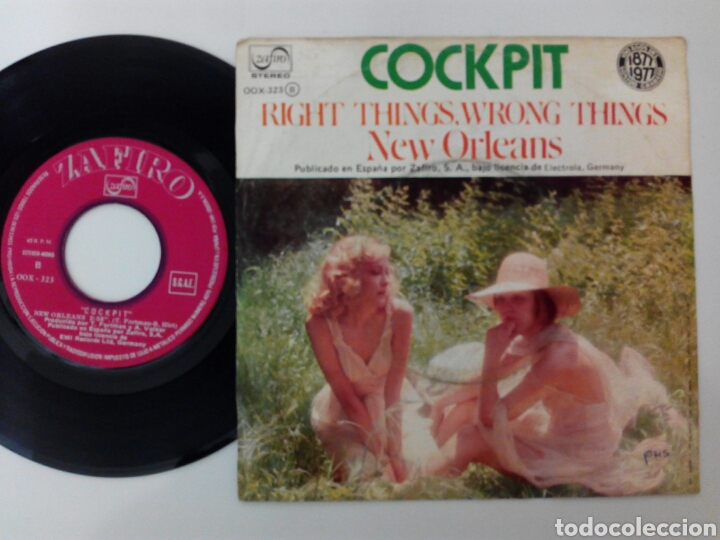 Discos de vinilo: COCKPIT 1977 Right things, wrong things - Foto 2