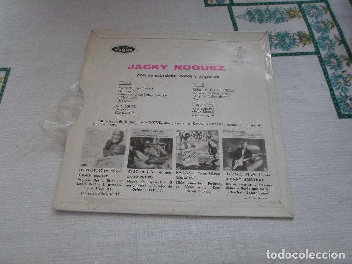 Discos de vinilo: JACKY NOGUEZ VERDES CAMPI&Ntilde;AS - Foto 2