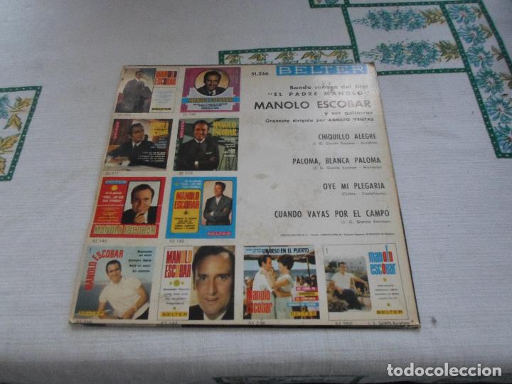 Discos de vinilo: MANOLO ESCOBAR EL PADRE MANOLO - Foto 2