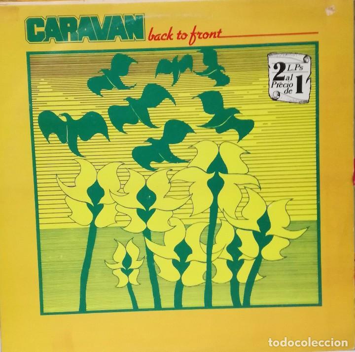 Discos de vinilo: CARAVAN - BACK TO FRONT LP DOBLE PROMOCIONAL 1983 - Foto 1