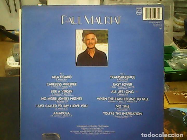 Discos de vinilo: PAUL MAURIANT	-   TRANSPARENCE - Foto 2