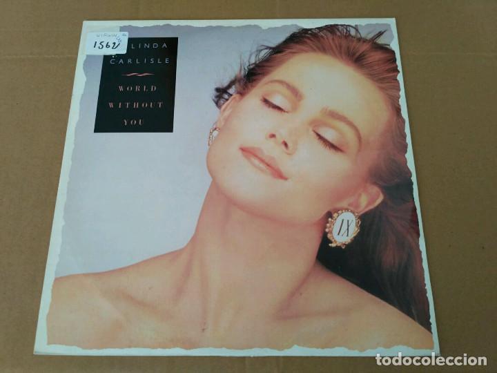Discos de vinilo: Belinda Carlisle - World without you - Foto 1