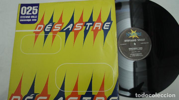Discos de vinilo: STEFANO VALLI - MESSAGE ONE - MADE IN ITALY - Foto 1