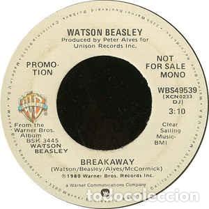 Discos de vinilo: Watson Beasley - Breakaway (Promo) - Foto 1
