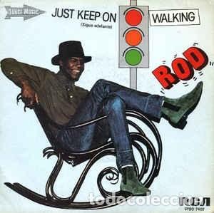 Discos de vinilo: Rod - Just Keep On Walking = Sigue Adelante (Single) - Foto 1