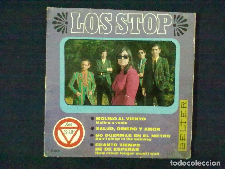 Discos de vinilo: LOS STOP MOLINO AL VIENTO + 3 - Foto 1