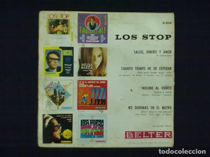 Discos de vinilo: LOS STOP MOLINO AL VIENTO + 3 - Foto 2