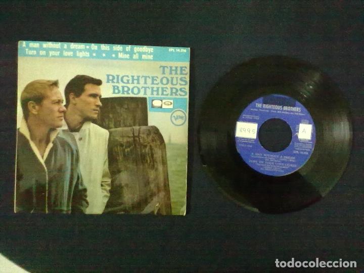 Discos de vinilo: THE RIGHTEOUS BROTHERS A MAN WITHOUT A DREAM - Foto 1