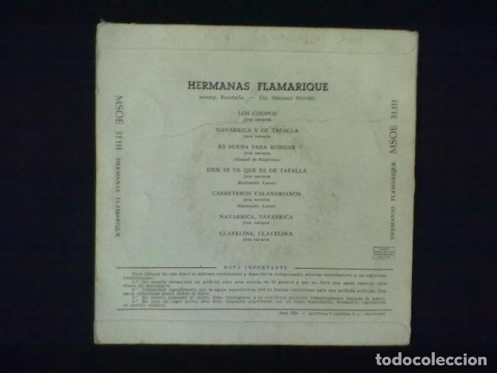 Discos de vinilo: HERMANAS FLAMARIQUE LOS CHOPOS + 6 - Foto 2