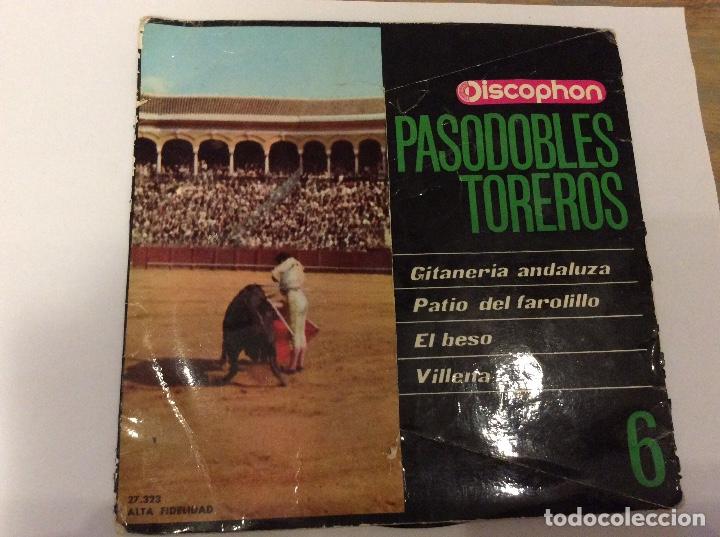 Discos de vinilo: Pasodobles toreros. Gitaneria andaluza. - Foto 1