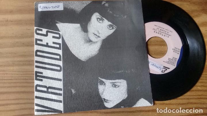 Discos de vinil: SINGLE (VINILO) DE LAS VIRTUDES A&Ntilde;OS 80
