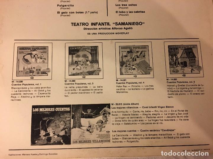 Discos de vinilo: DISCO LP CUENTOS POPULARES - Foto 2