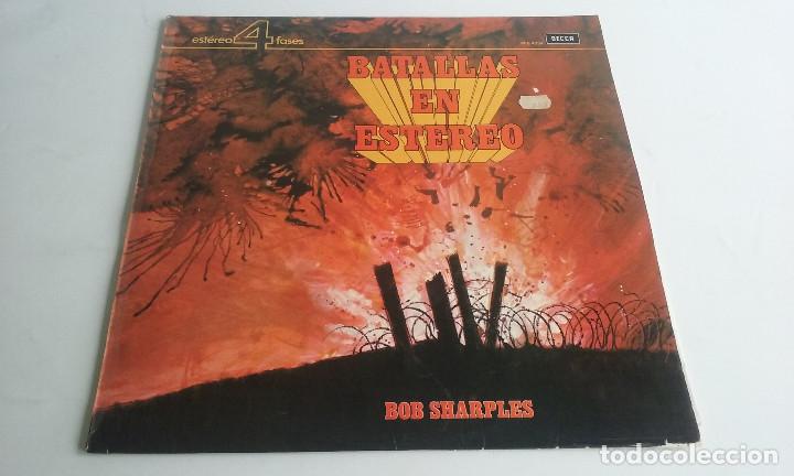 Discos de vinilo: VINILO/LP-BATALLAS EN ESTEREO/BOB SHARPLES. - Foto 1