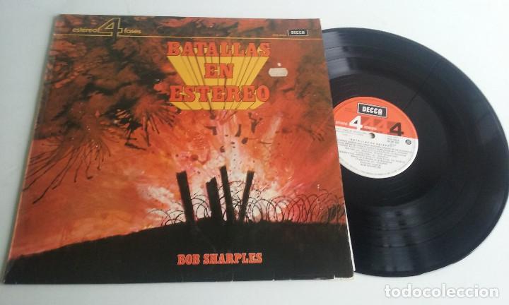 Discos de vinilo: VINILO/LP-BATALLAS EN ESTEREO/BOB SHARPLES. - Foto 2