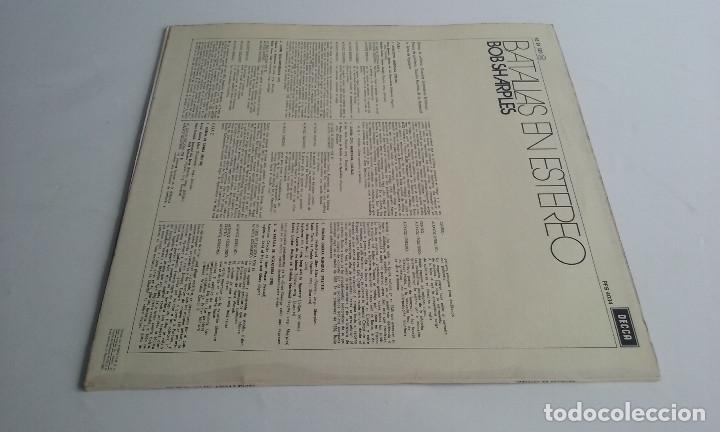 Discos de vinilo: VINILO/LP-BATALLAS EN ESTEREO/BOB SHARPLES. - Foto 3