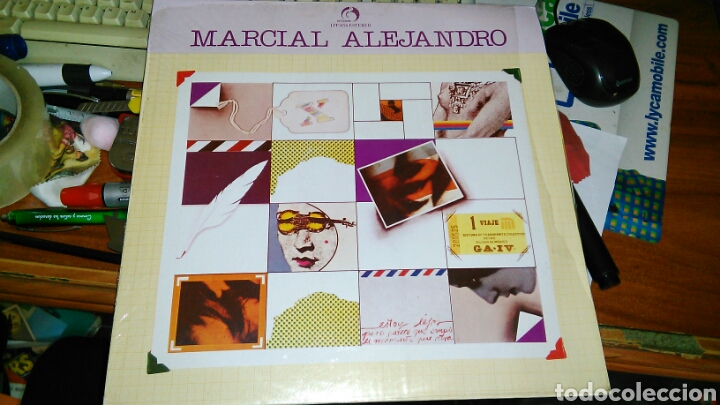 Vinyl records: Marcial Alejandro lp mexico.precintado