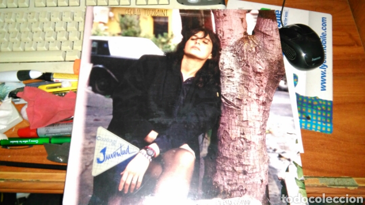 Vinyl records: Cecilia toussaint lp en esta ciudad.1988.precintado /2