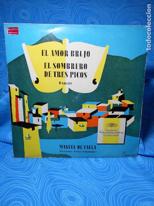 Discos de vinilo: LP VINILO MANUEL DE FALLA DOUTCHE GRAMMOPHON 1944LPEM - Foto 2