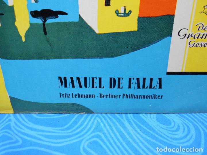 Discos de vinilo: LP VINILO MANUEL DE FALLA DOUTCHE GRAMMOPHON 1944LPEM - Foto 3