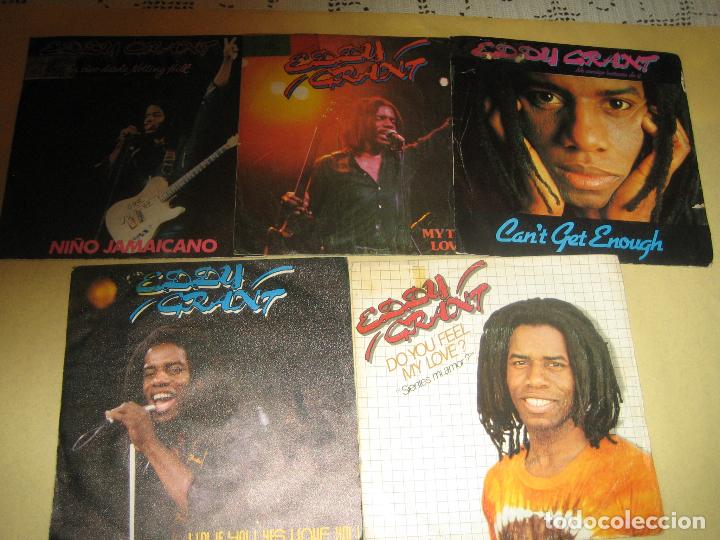 Discos de vinilo: EDDY GRANT - LOTE DE 11 SINGLES - Foto 1