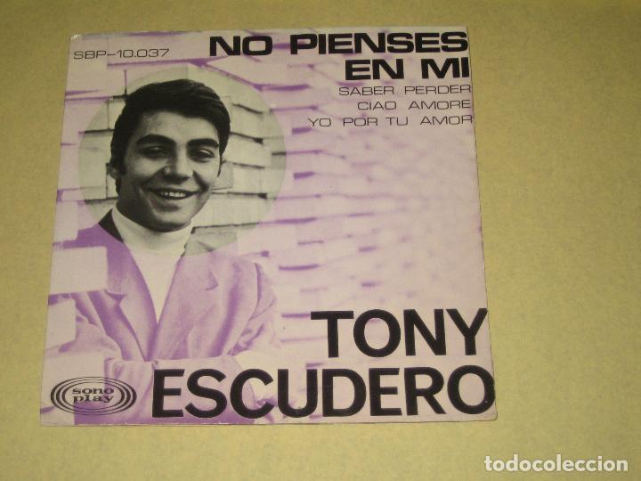 Discos de vinilo: TONY ESCUDERO - - Foto 1