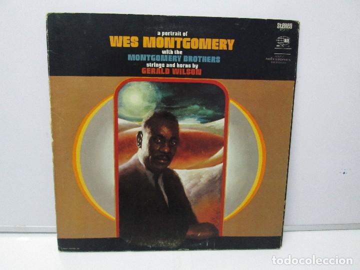 Discos de vinilo: A PORTRAIT OF WES MONTGOMERY WITH THE MONTGOMERY BROTHERS. STRINGS AND HORNS BY GERALD WILSON - Foto 1 - 78385573