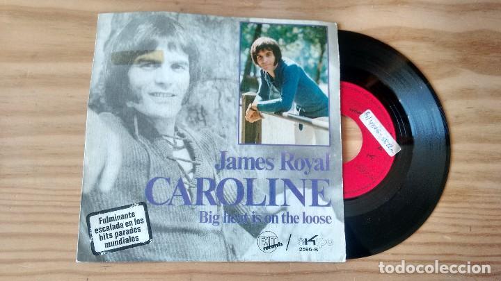 Discos de vinilo: SINGLE (VINILO) DE JAMES ROYAL A&Ntilde;OS 70 - Foto 1