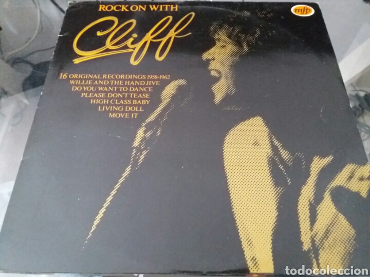 Discos de vinilo: CLIFF RICHARD, ROCK ON WITH CLIFF. 1982 LP. - Foto 1