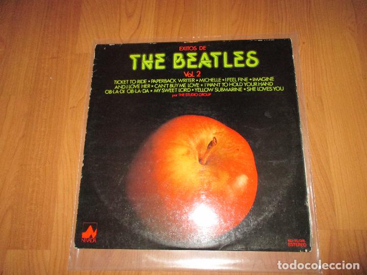 Discos de vinilo: THE STUDIO GROUP - EXITOS DE THE BEATLES VOL.2 - DIAL DISCOS - SPAIN - T - - Foto 1