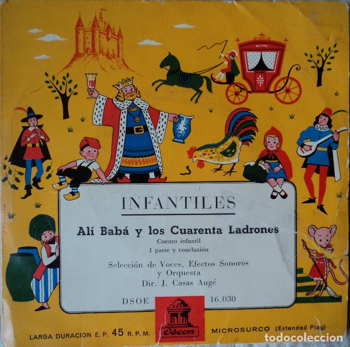 Discos de vinilo: Al&iacute; Baba y los cuarenta ladrones - Edici&oacute;n de Espa&ntilde;a - Foto 1