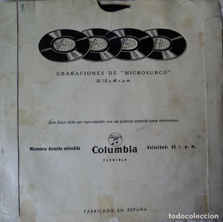 Discos de vinilo: Los dos conejos / La lechera - Edici&oacute;n de Espa&ntilde;a - Foto 2