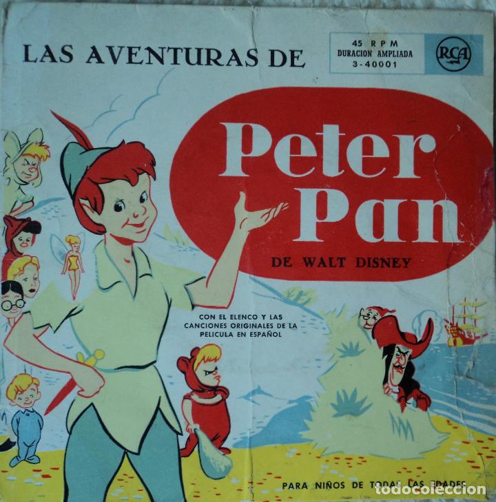 Discos de vinilo: Las aventuras de Peter Pan - BSO - Edici&oacute;n de Espa&ntilde;a - Foto 1