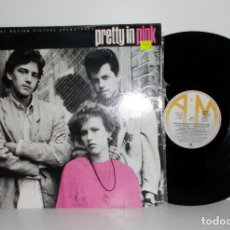 Discos de vinilo: PRETTY IN PINK (O.S.T.) LP BRITISH ISSUE AMA5113 NM / VG+ SMITHS NEW ORDER INXS. Lote 78542149
